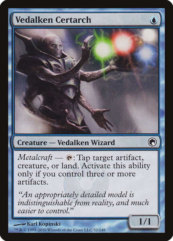 Vedalken Certarch [Scars of Mirrodin] | Good Games Morley
