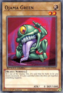 Ojama Green [SGX1-ENC02] Common | Good Games Morley