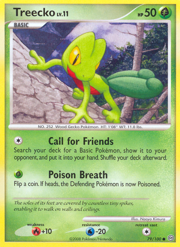 Treecko (79/100) [Diamond & Pearl: Stormfront] | Good Games Morley