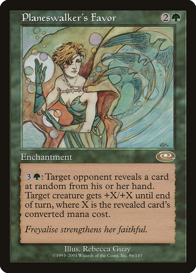 Planeswalker's Favor [Planeshift] | Good Games Morley