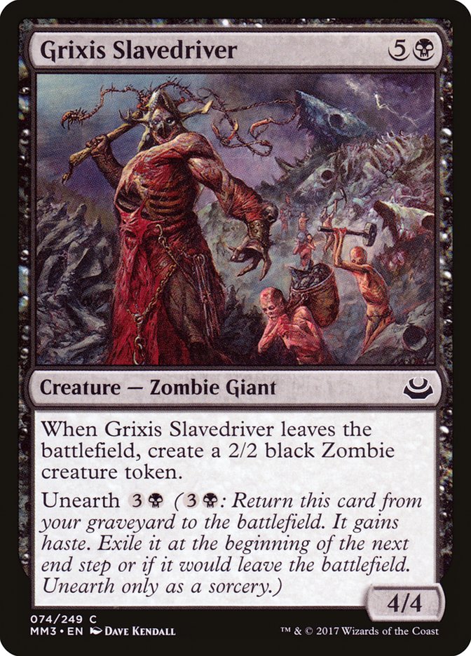 Grixis Slavedriver [Modern Masters 2017] | Good Games Morley
