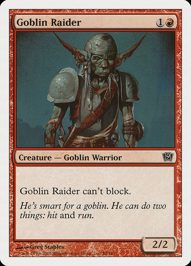 Goblin Raider [Ninth Edition] | Good Games Morley