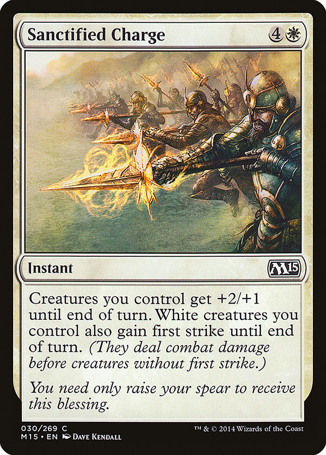 Sanctified Charge [Magic 2015] | Good Games Morley