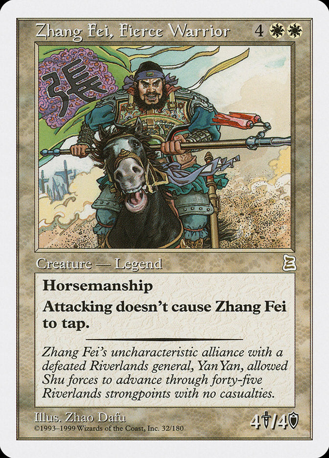 Zhang Fei, Fierce Warrior [Portal Three Kingdoms] | Good Games Morley