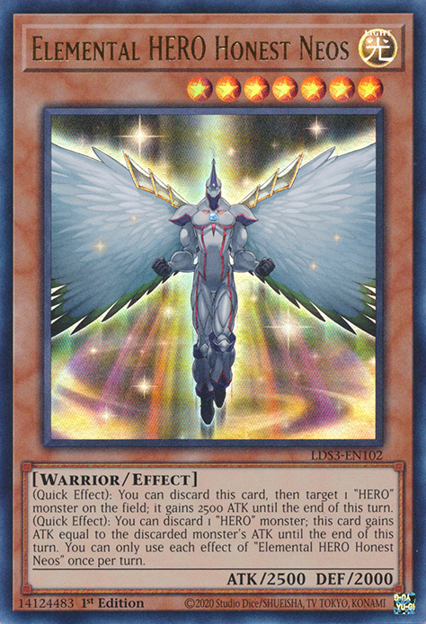 Elemental HERO Honest Neos [LDS3-EN102] Ultra Rare | Good Games Morley