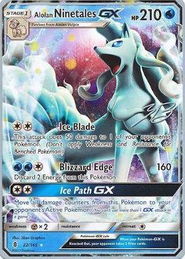 Alolan Ninetales GX (22/145) (Ice Path FTW - Zachary Bokhari) [World Championships 2017] | Good Games Morley