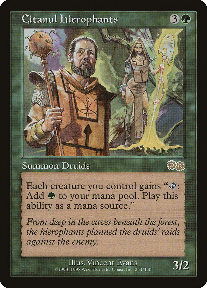 Citanul Hierophants [Urza's Saga] | Good Games Morley