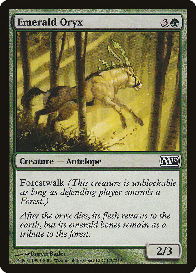 Emerald Oryx [Magic 2010] | Good Games Morley