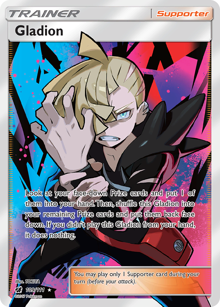 Gladion (109/111) [Sun & Moon: Crimson Invasion] | Good Games Morley