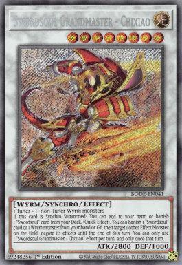 Swordsoul Grandmaster - Chixiao [BODE-EN041] Starlight Rare | Good Games Morley