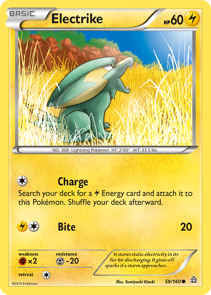 Electrike (59/160) [XY: Primal Clash] | Good Games Morley