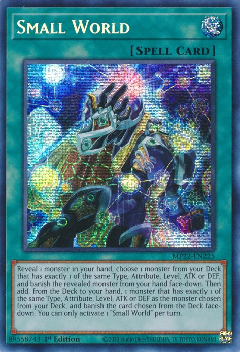 Small World [MP22-EN225] Prismatic Secret Rare | Good Games Morley