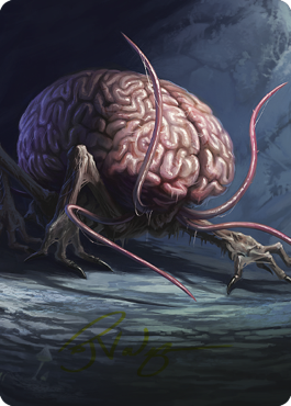 Intellect Devourer Art Card (Gold-Stamped Signature) [Commander Legends: Battle for Baldur's Gate Art Series] | Good Games Morley