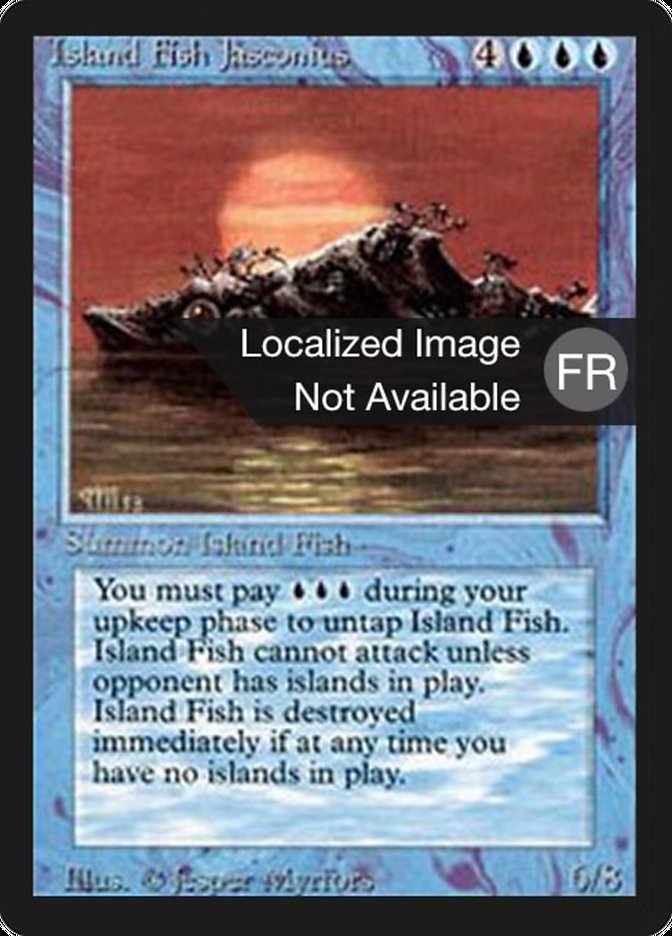 Island Fish Jasconius [Foreign Black Border] | Good Games Morley
