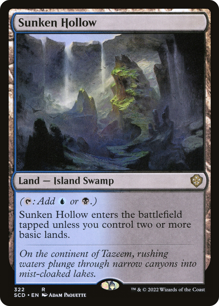 Sunken Hollow [Starter Commander Decks] | Good Games Morley
