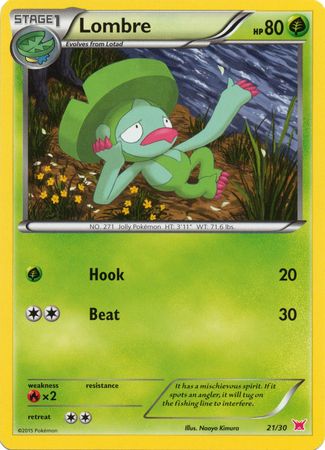 Lombre (21/30) [XY: Trainer Kit 2 - Latias] | Good Games Morley