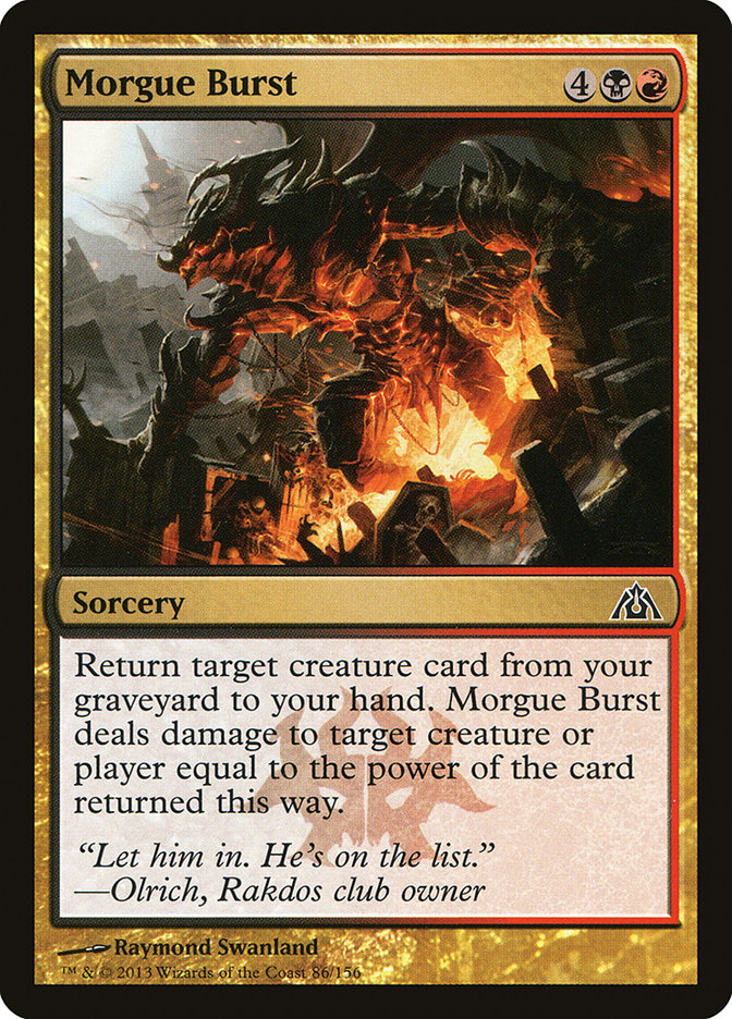 Morgue Burst [Dragon's Maze] | Good Games Morley