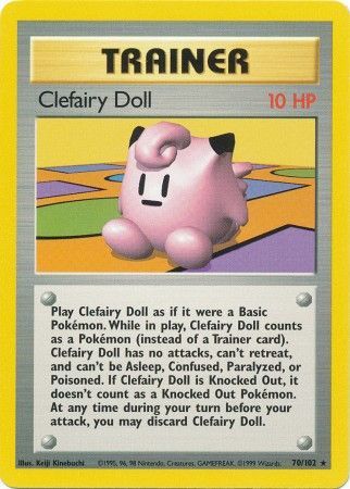 Clefairy Doll (70/102) [Base Set Unlimited] | Good Games Morley