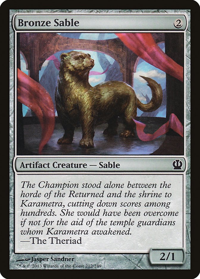 Bronze Sable [Theros] | Good Games Morley