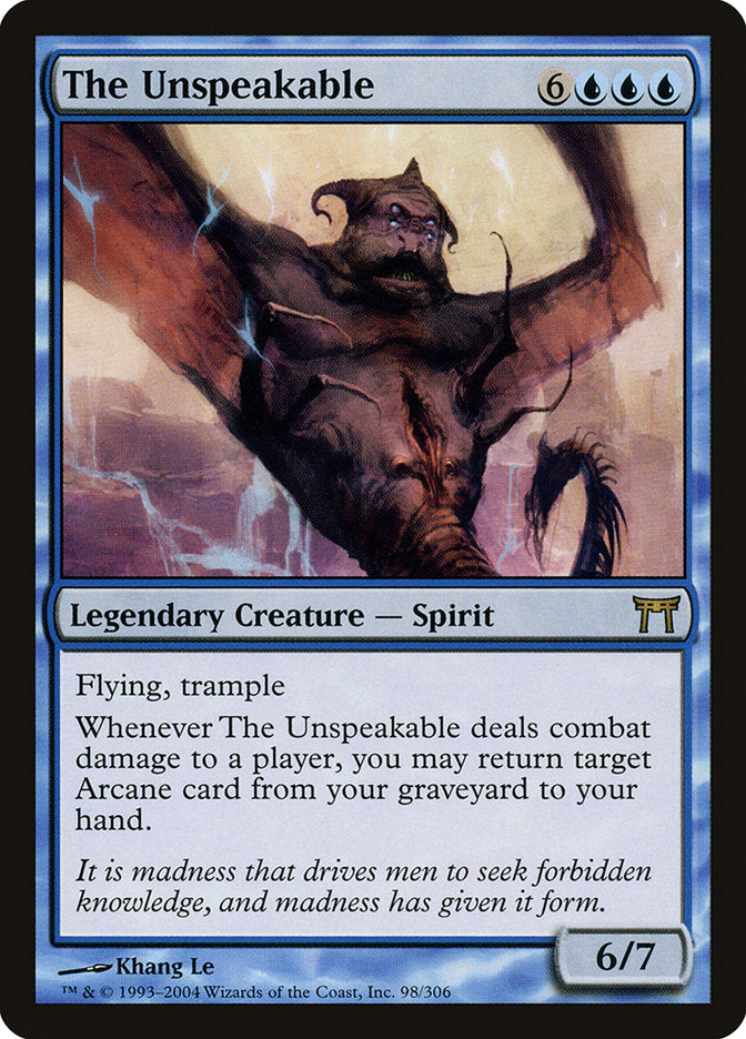 The Unspeakable [Champions of Kamigawa] | Good Games Morley