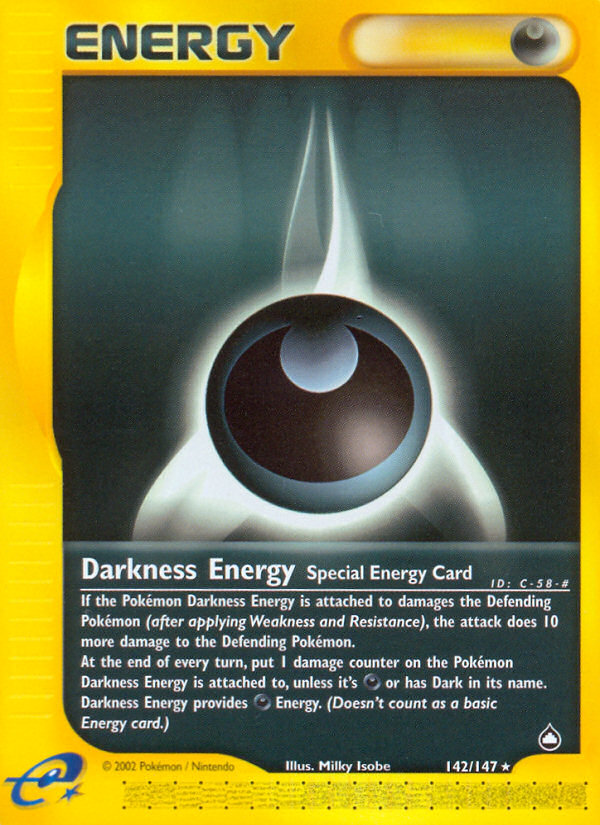 Darkness Energy (142/147) [Aquapolis] | Good Games Morley