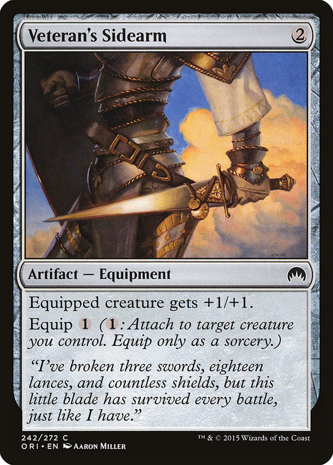 Veteran's Sidearm [Magic Origins] | Good Games Morley