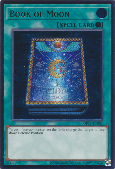 Book of Moon [OP13-EN001] Ultimate Rare | Good Games Morley