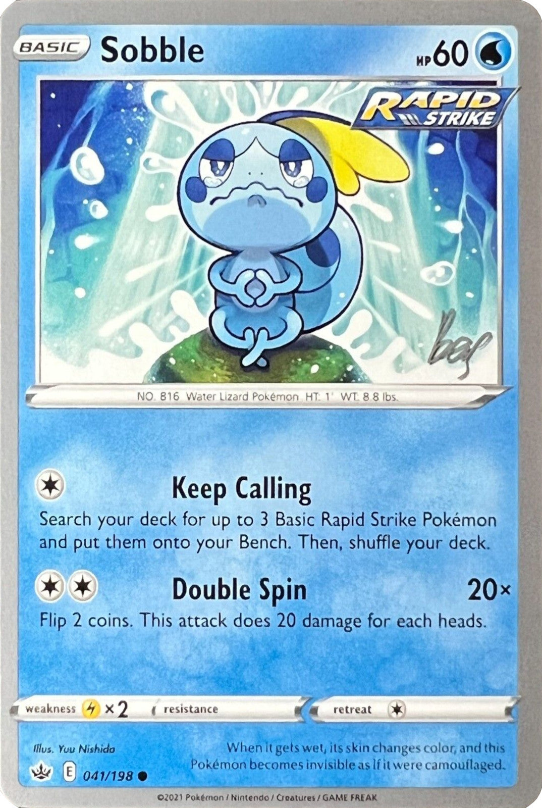 Sobble (041/198) (Cheryl Again - Sebastian Lashmet) [World Championships 2022] | Good Games Morley