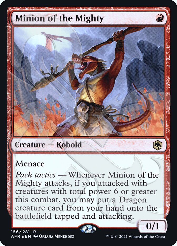 Minion of the Mighty (Ampersand Promo) [Dungeons & Dragons: Adventures in the Forgotten Realms Promos] | Good Games Morley