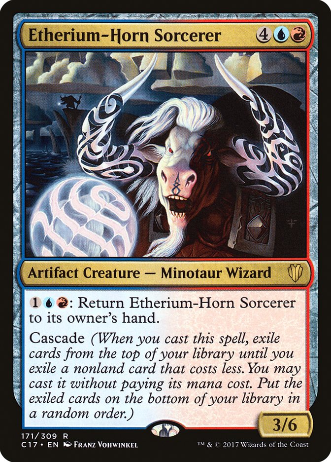 Etherium-Horn Sorcerer [Commander 2017] | Good Games Morley