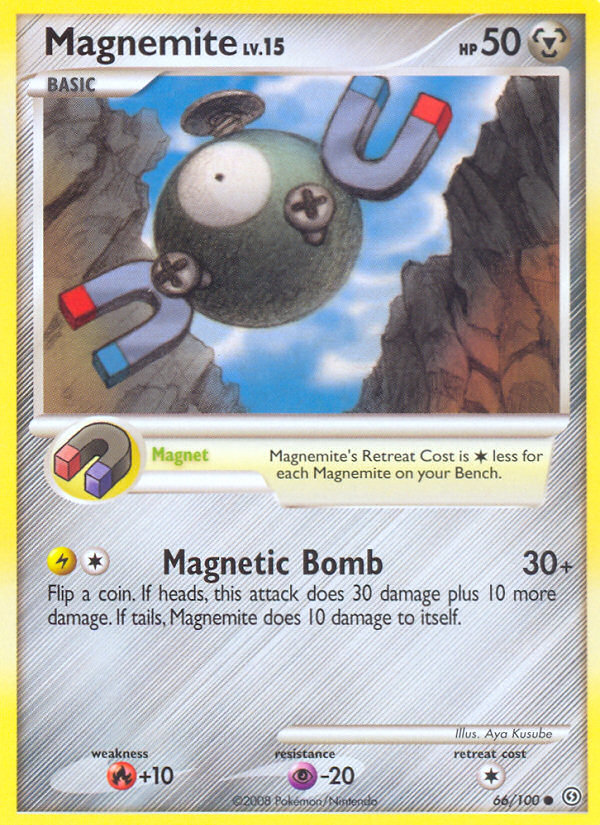 Magnemite (66/100) [Diamond & Pearl: Stormfront] | Good Games Morley