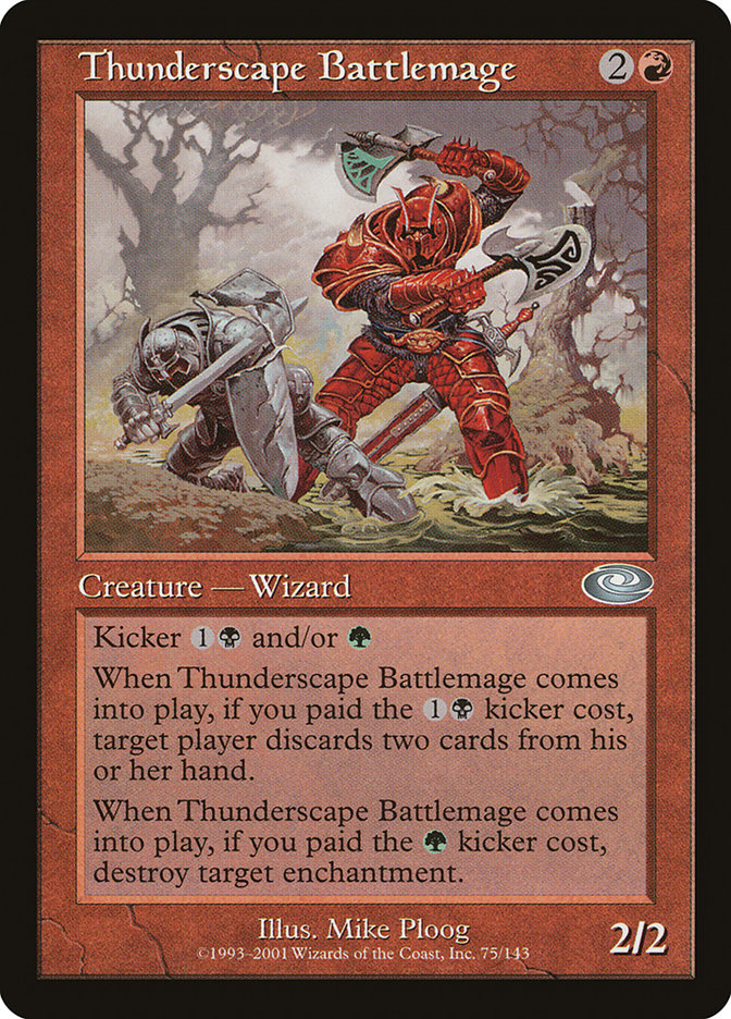 Thunderscape Battlemage [Planeshift] | Good Games Morley