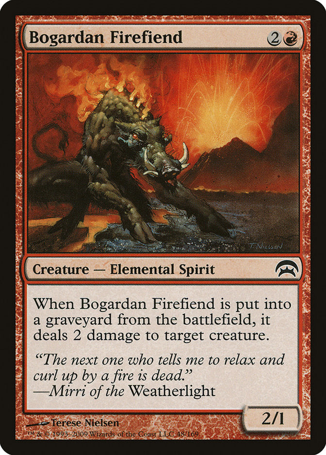 Bogardan Firefiend [Planechase] | Good Games Morley