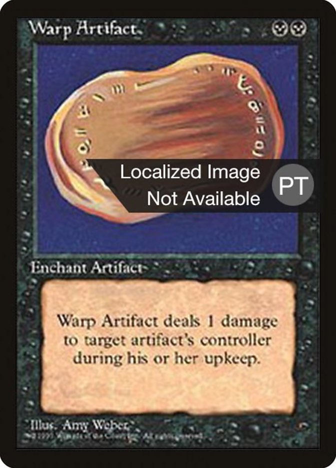 Warp Artifact [Fourth Edition (Foreign Black Border)] | Good Games Morley
