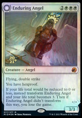 Enduring Angel // Angelic Enforcer [Innistrad: Midnight Hunt Prerelease Promos] | Good Games Morley