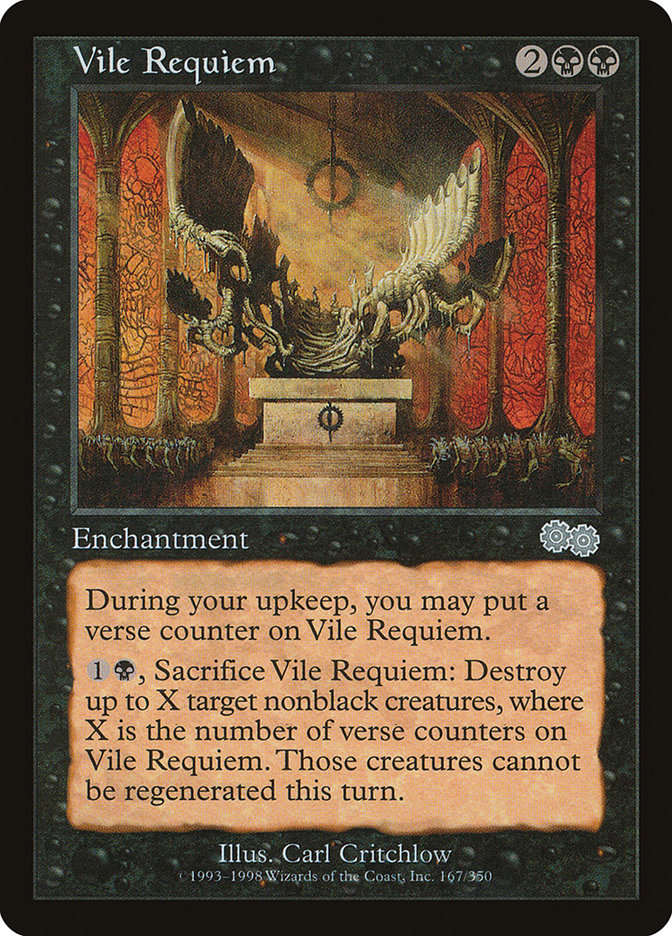 Vile Requiem [Urza's Saga] | Good Games Morley