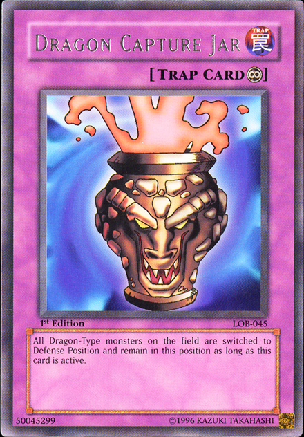Dragon Capture Jar [LOB-045] Rare | Good Games Morley