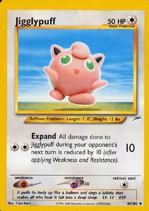 Jigglypuff (44/105) [Neo Destiny Unlimited] | Good Games Morley