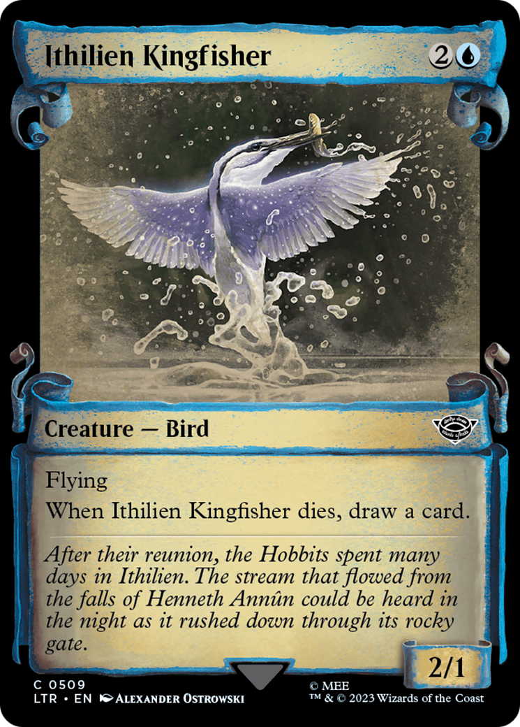 Ithilien Kingfisher [The Lord of the Rings: Tales of Middle-Earth Showcase Scrolls] | Good Games Morley