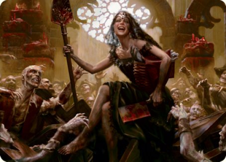 Gisa, Glorious Resurrector Art Card [Innistrad: Midnight Hunt Art Series] | Good Games Morley