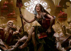Gisa, Glorious Resurrector Art Card [Innistrad: Midnight Hunt Art Series] | Good Games Morley