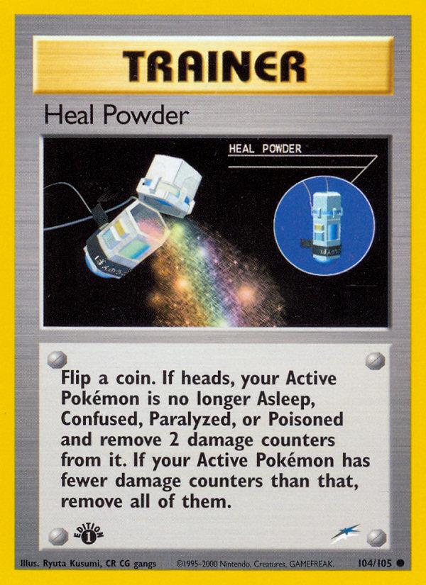 Heal Powder (104/105) [Neo Destiny 1st Edition] | Good Games Morley