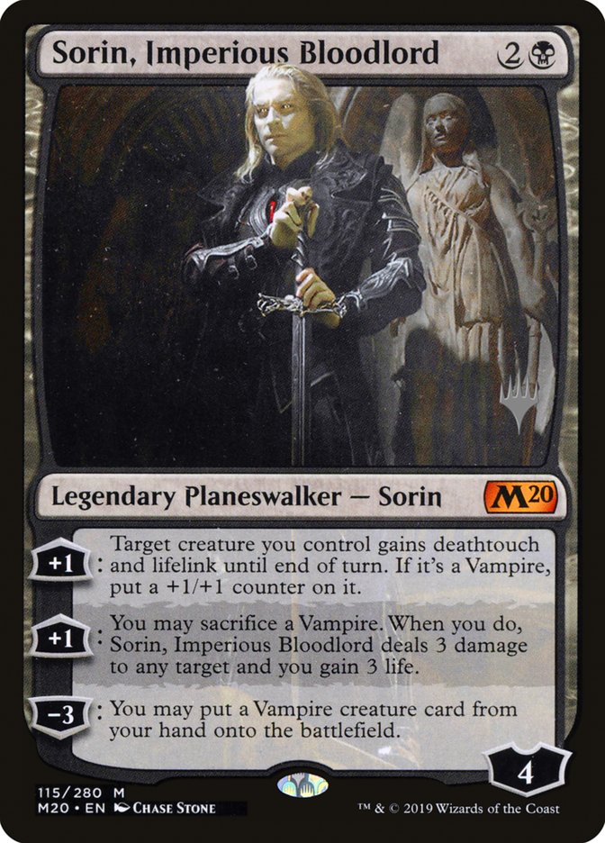 Sorin, Imperious Bloodlord (Promo Pack) [Core Set 2020 Promos] | Good Games Morley