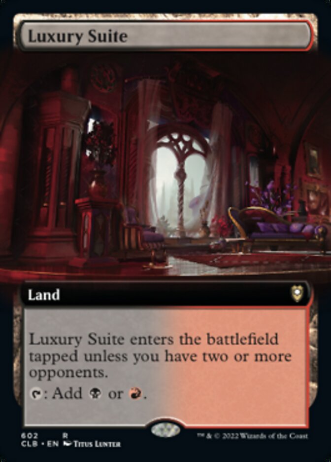 Luxury Suite (Extended Art) [Commander Legends: Battle for Baldur's Gate] | Good Games Morley