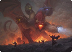 Tiamat Art Card [Dungeons & Dragons: Adventures in the Forgotten Realms Art Series] | Good Games Morley
