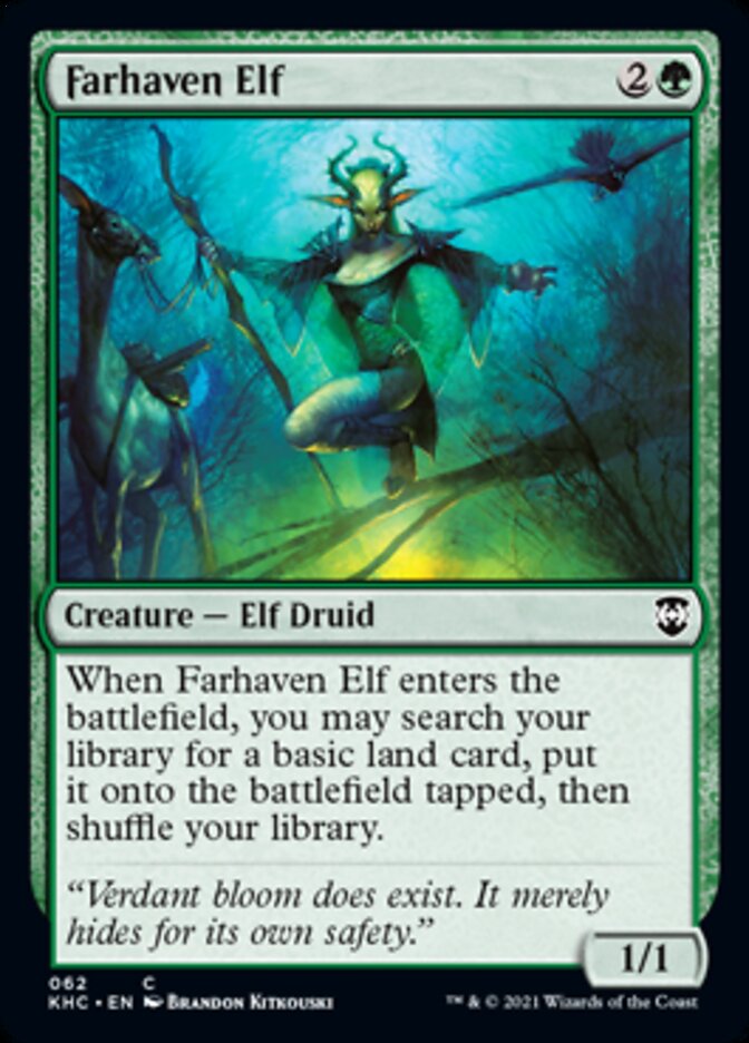 Farhaven Elf [Kaldheim Commander] | Good Games Morley