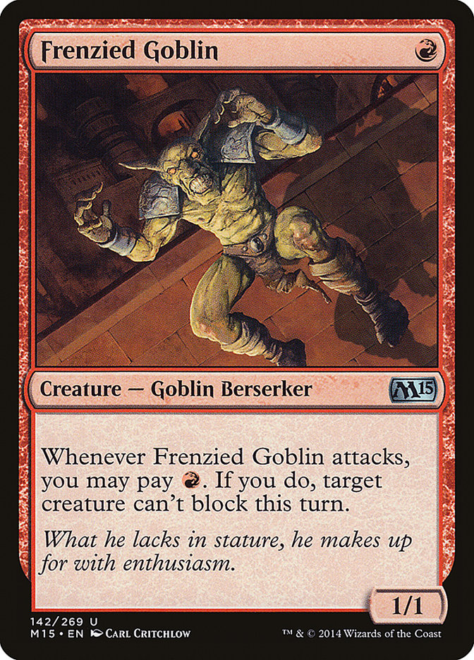 Frenzied Goblin [Magic 2015] | Good Games Morley