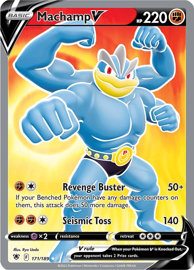 Machamp V (171/189) [Sword & Shield: Astral Radiance] | Good Games Morley