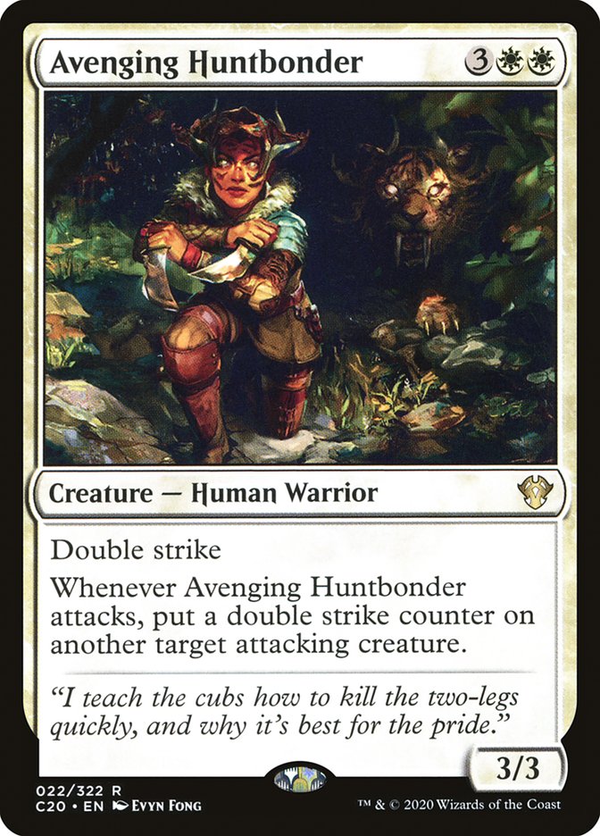 Avenging Huntbonder [Commander 2020] | Good Games Morley