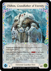 Oldhim, Grandfather of Eternity // Shiver [ELE001] (Tales of Aria)  1st Edition Normal | Good Games Morley